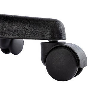 Кресло компьютерное "BRABIX Stripe GM-202", экокожа, черное/голубое, 532509