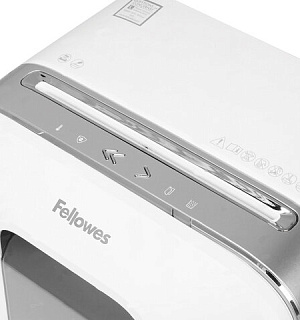 Уничтожитель (шредер) FELLOWES LX201, 5 уровень секретности, 2x12 мм, 12 листов, 22 л, белый, FS-50501