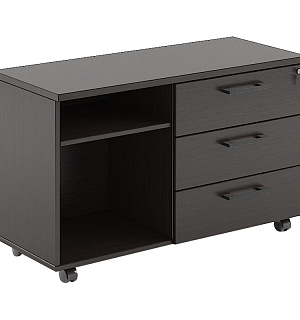 Тумба подкатная Skyland Torr/Венге Магия, 1078*452*650, TLC-3D sk-01231411 (ПОД ЗАКАЗ)