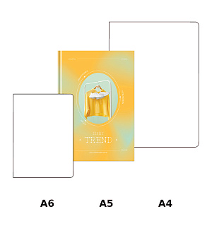 Ежедневник недатированный А5, 160л., 7БЦ BG "Trend", матовая ламинация