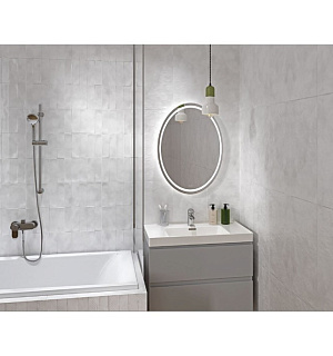 Зеркало Cersanit LED 040 DESIGN, 57 x 77 см, с подсветкой, антизапотевание