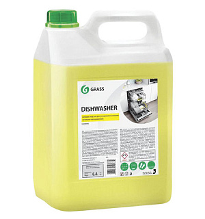 Средство для мытья посуды в посудомоечных машинах 6,4 кг GRASS DISHWASHER, щелочное, 125237