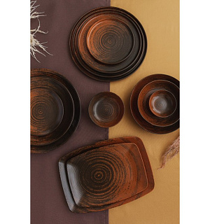 Соусник Lykke brown, d=10 см цвет коричневый
