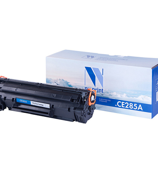 Картридж совм. NV Print CE285A (№85A) черный для HP LJ P1102/M1130/M1132/M1210/M1212/M1214/(1600стр.)