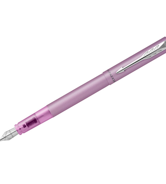 Ручка перьевая Parker "Vector XL Lilac" синяя, 0,8мм, подарочная упаковка