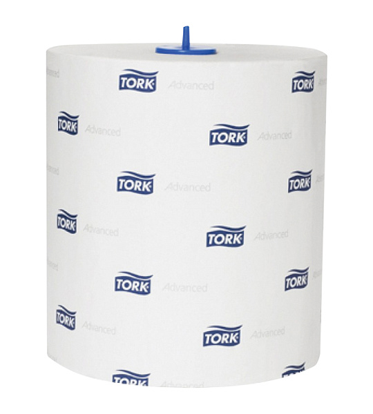 Полотенца бумажные в рулонах Tork Matic "Advanced"(H1), 2-слойные, 150м/рул, тиснение, белые