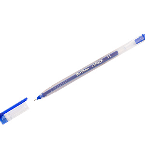 Ручка гелевая Berlingo "Apex", синяя, 0,5мм