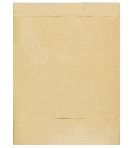 Пакет почтовый E4+ Курт и К, 300*400*40мм, коричневый крафт, отр. лента, 120г/м2