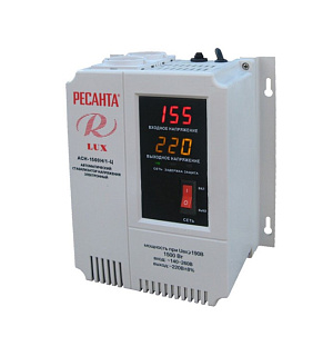 Стабилизатор напряжения Ресанта АСН 1500 Н/1-Ц Lux