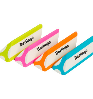 Ластик Berlingo "Triangle Pro", треугольный, скошенный, термопластичная резина, 57*16*16мм