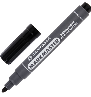 Маркер перманентный для промышленной маркировки ЧЕРНЫЙ CENTROPEN "Marksmaster", 1,5 мм, 8599, 5 8599 0112