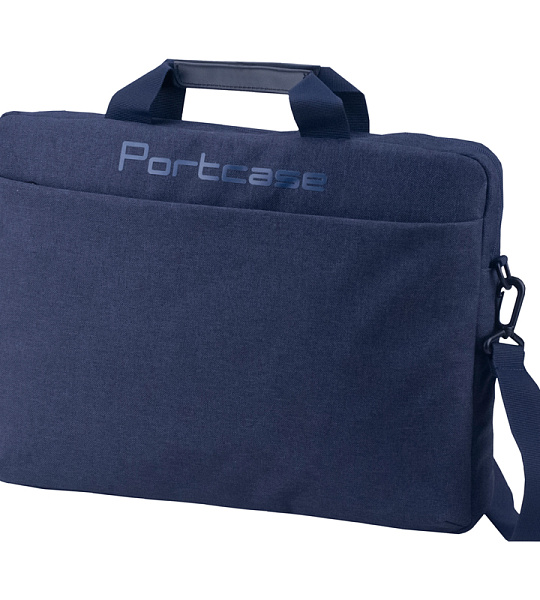 Сумка для ноутбука 15,6" PortCase KCB-160 DB полиэстер, нейлон, синий, 410*310*70мм