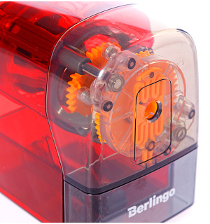 Точилка механическая Berlingo "Megatop", пласт. корпус, инд. упаковка