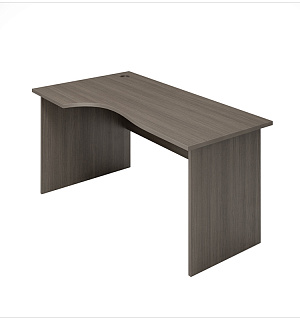 Стол письменный угловой левосторонний МФ Виско Стиль/Дуб шамони темный, 1400*900/700*750 (ПОД ЗАКАЗ)