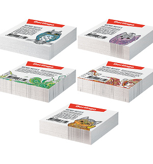 Блок для записи декоративный на склейке Berlingo 8,5*8,5см, 200л.