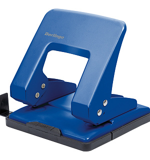 Дырокол Berlingo "Universal" 30л., металлический, синий