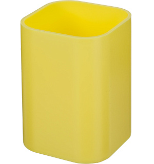 Подставка-стакан для канцелярских принадл-ей Attache Selection желтый